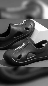 Summer Outdoor Clogs For Men Durable EVA Soft-Soled Beach Closed-Toe Sandals Suitable For Outdoor Wear