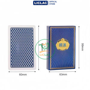 Bộ Bài Tây Cao Cấp - Bài Poker Tráng Nhựa Vân Nhám Siêu Cứng lá dày 3 lớp chống gian lận BTAY-TQ2228
