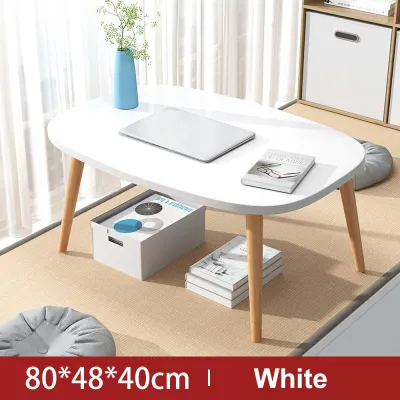 Ston Wooden Table Bedside Desk Tea Table Small Table Bay Window Ground Table Coffee Table Bedroom Japanese Tatami 小茶几