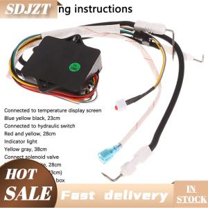 SDJZT Universal DC 3V Gas Stove Water Heater Double Ignition With Temperature Control And Display Pulse Igniter Switch