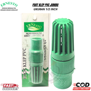 Valve PVC Jumbo Saringan Air Warna Hijau/Beige Ukuran 1/2 Inch - Keran & Valvlet Plumb Ukuran Besar