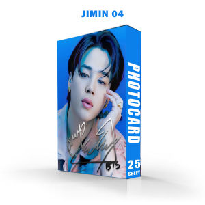 HANEUL Photocard Kpop Jimin BTS Collection Premium Glossy