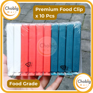 CHOBIG Klip Penutup Plastik isi 10 atau 30 PCS / Penjepit / Sealer Plastik / Klep