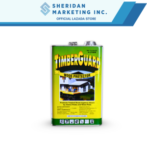 Timberguard Multipurpose Wood Protector Brown 4L - Anti-Insect & Wood Rot Treatment