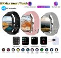 Original H9 Max 2.03HD Screen NFC Smartwatch Bluetooth Call Heart Rate Blood Oxygen Tracker Sport Smart Watch Women Men. 