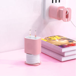 2 in 1 Silicone Charger Protector Cable Winder Data Cable Cover Anti-Tangle Suitable For iPhone 18W/20W Anti-Breakage
