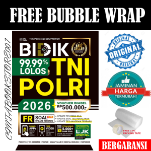 BUKU TES TNI POLRI 2026 BIDIK 9999% LOLOS TNI POLRI 2026 TERBARU TERUPDATE