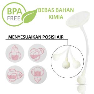 YOUNG YOUNG Pengganti Sedotan Botol Susu Wide Neck Bottle Straw Connector AC-01