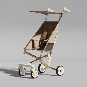 SG READY🔥Foldable Baby Stroller Light Kids Travel Pram Portable Multifunctional Cabin Size Travel Boarding Plane Train Stroller