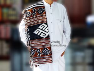 Sorban Mewah Nyaman Panjang Rayon Motif Pria - Ukuran 200cm x 120cm - Syal Selendang