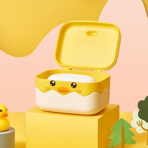 Kotak Tempat Sabun Batang Motif Bebek Dengan Penutup / Duck Soap Box