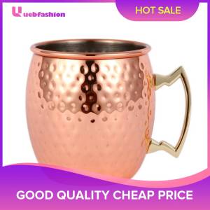 [HOM] Champagne Stainless Steel Copper Plated Goblet Anti-fall Glass Cocktail Wine Cup