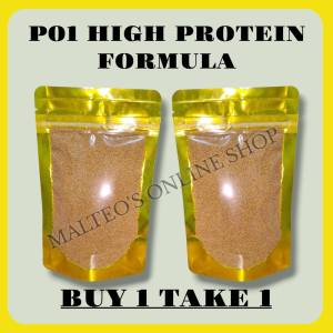 TATEH FEEDS P01 High Protein Formula Food for Betta Guppies Gold Fish Angel Fish and Small Fishes