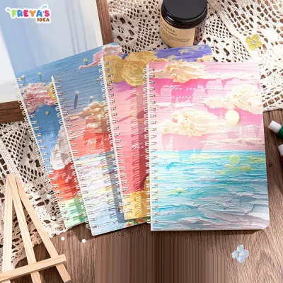 FR-A32 Buku Tulis Catatan Notebook Ring A5 / Notebook Journal / Buku Tulis A5 Spiral Notebook Aesthetic / Spiral Buku Agenda
