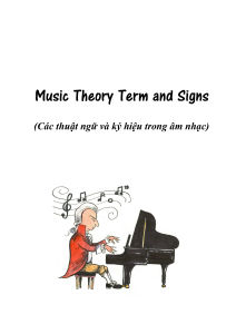 Sổ tay thuật ngữ và ký hiệu trong âm nhạc