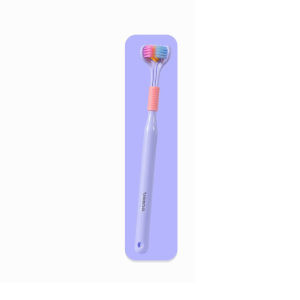Three Sided Soft Hair Tooth Toothbrush Ultra Fine Soft Bristle Adult Toothbrush Safety Teeth Brush Oral Cleaner