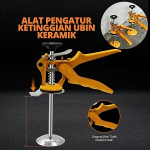 Alat Dongkrak Pengukur Tinggi Penyangga Keramik Dinding Ubin 1 Pilar Multifungsi