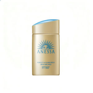 Shiseido ANESSA Perfect UV Sunscreen Skincare Milk SPF50+ PA++++ 60ml-90ml – Super Waterproof (80-Min Water Resistant) Sweatproof & Rub-Resistant – Ideal for Beach