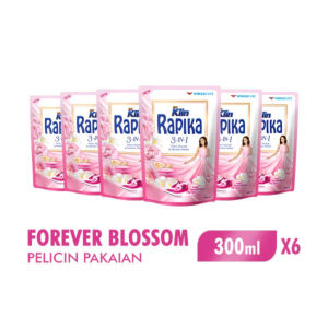 [BUNDLING 6 PCS ] RAPIKA PELICIN DAN PEWANGI PAKAIAN 300 ML ALL VARIAN - Pewangi Pakaian