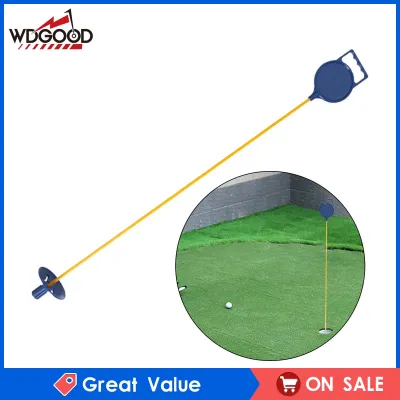 WDGOOD Golf Flagsticks Flag Pole Hitting Putting Green Practice Flagpole Training for Kids Women Driving Range Office Backyard