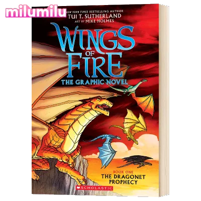 Milu Comic Wings Of Fire Graphic Novel Tui Sutherland Original English Books