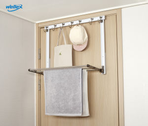 Mắc treo giá treo 2 tầng sau cửa vách Wellex UD607-H