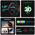 Aolon GTR สมาร์ทวอทช์ smart watch กันน้ำ สมาร์ทโฟน เครื่องมือวัดอัตราการเต้นของหัวใจ สำหรับผู้ชาย กีฬา เฝ้าดูการนอนหลับ ออกซิเจนในเลือด นาฬิกาลูทูธ สำหรับผู้หญิง สำหรับ Android IOS สมาร์ทวอทช์. 