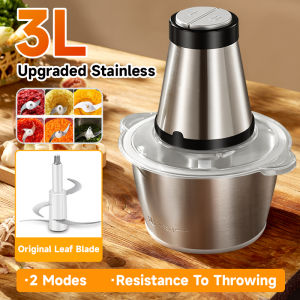 Yowxii 3L/4L Meat Grinder Electric Food Processor Large Capacity Multifunctional Chopper And Grinder