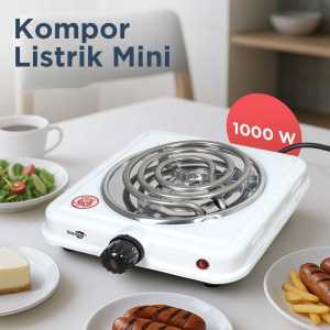 COD STARLUX Kompor Listrik 1 Tungku 1000W Watt Kecil Serbaguna