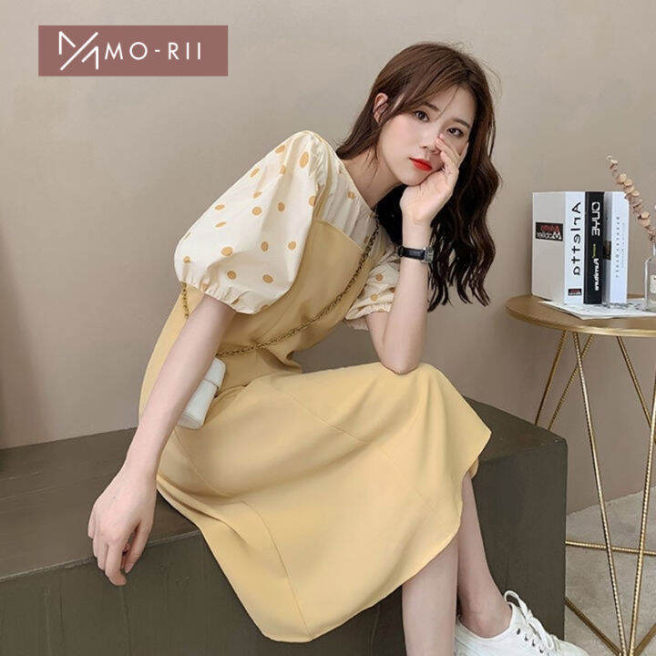 Korean simple sale dress