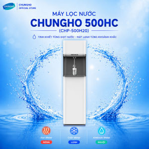 Máy lọc nước nóng lạnh ChungHo CHP-500H20 – 9.8L 3 chế độ Nóng/Lạnh/Nguội hiển thị nhiệt độ cảnh báo thay lõi