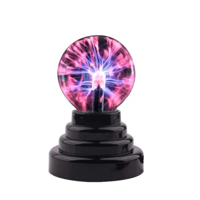 MIIQNUS Touch Magic Plasma Ball Lamp Sensitive Sound Control Glass Plasma Light Novelty Atmosphere Night Light