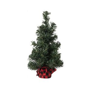 NCNC(OKDEALS01) Plastic Christmas Tree Ornaments Lifelike Mini Artificial Xmas Pine Tree Creative DIY Handicraft Small Christmas Tree Home Christmas Decor