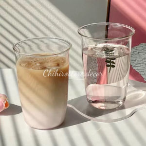 Ly Thủy Tinh 465ml Decor Cafe Chịu Nhiệt Mỏng Ly Uống Cà PhêMatcha Cách Hàn Quốc Trang Trí Homecafe-Chihirostore.decor