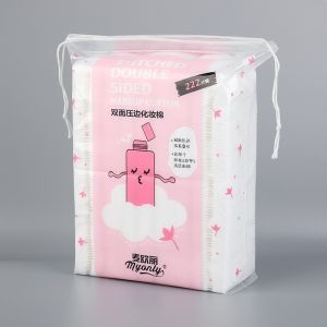 COD 100/222pcs Double-sided MakeUp Cotton 100% Cottons Facial Cleansing Cotton Disposable Cotton Pads
