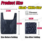🇸🇬 ReadyStock - Sustainable Eco-Friendly Large Capacity Waterproof Foldable Tote Bag