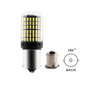 2pcs LED Turn Signal Lights 1156 BA15S BAU15S 1157 BAY15D 7440 7443 3156 3157 3014 144SMD LED Turn Signal Light P21W PY21W P21/5W W21W W21/5W P27W P27/7W S25 T20 T25 Car Bulbs Canbus No Error Fog Light LED Car Light