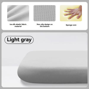 Ice silk stretch memory foam seat cushion breathable cushion for home and office long sitting spine protection detachable and washable