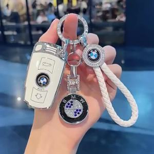 Ốp bảo vệ chìa khóa cho BMW 1 3 5 6 Series E60 E61 E70 E81 E87 E90 E91 E92 320 X1 X5 X6 Z4