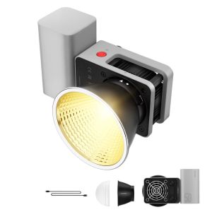 ZHIYUN CINEPEER CX50 / CX50 RGB 50W 2700-6500K COB LED Video Light Pocket Fill Light for TIK TOK YouTube Outdoor Shooting Video