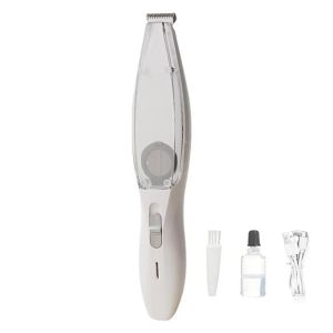 PUZHE กับสูญญากาศ กรรไกรตัดขนอุ้งเท้าสัตว์เลี้ยง เสียงรบกวนต่ำ 2โหมด ตัดแต่งขนสุนัข สะดวกสบายๆ สะดวกสบายสบายๆ เครื่องโกนหนวดแมวไฟฟ้า เสื้อโค้ทหนา