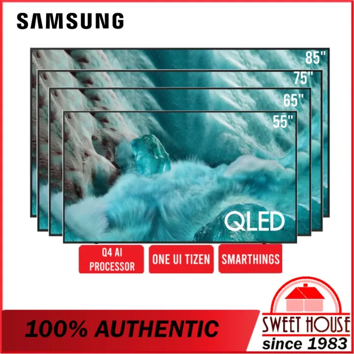 Samsung 85/75/65/55-inch QLED Q7FA 4K Vision AI 2025 Smart TV QA85Q7FAAKXXM