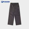 FILA FUSION INLINE CATEGORY CLUB Women Woven Pants (Ash / Purple / White). 