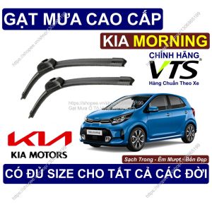 Gạt Mưa Sạch Êm Bền Kính Lái KIA MORNING Cặp Gạt Mưa Kính Lái KIA MORNING Có Đủ Size Cho Các Đời Xe KIA MORNING