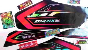 Striping RX King Variasi Hologram Pelangi Bisa Nyala