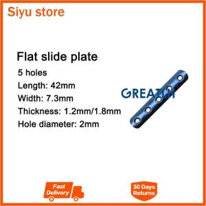 GREATLH Orthopedic Medical Bone Plate Reconstruction Bone Plate for Small Dogs Cats Orthopedic Veterinary Surgical Instruments