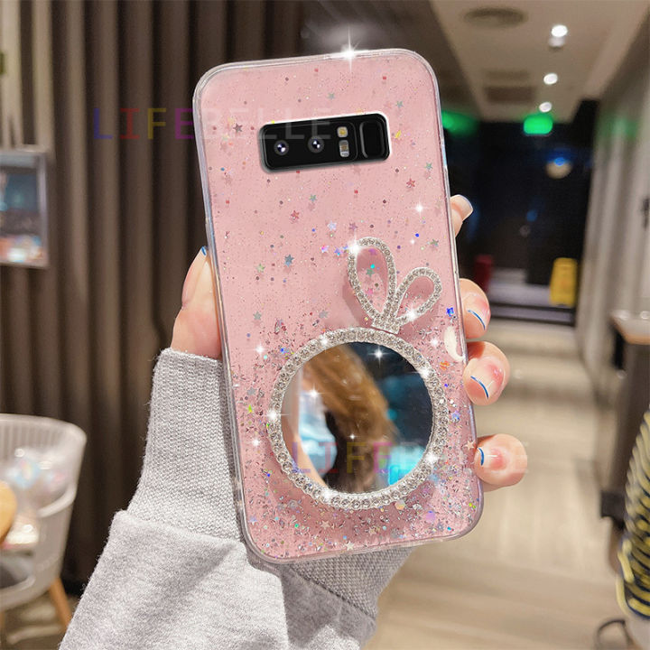 LIFEBELLE Casing for Samsung Galaxy Note 8 Case new with Makeup