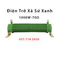 Điện trở xả biến tần loại 300W-250 Ohm,500W-70Ohm, 800W-50 Ohm, 1000W-70 Ohm, 3000W-70R, Điện trở xả sứ xanh, Điên trở xả 1000w. 