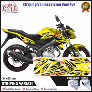 Stiker Striping Variasi Yamaha Vixion NEW Striping List Variasi ViXION NEW Vinyl Hologram