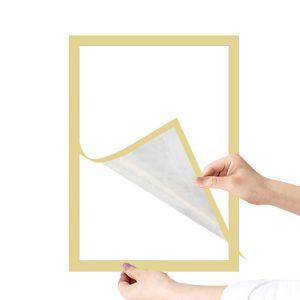 A4 Magnetic Display Frame Board Wall Stick Frame Photo Certificate OfficeSelf-adhesive Picture Frame Wall Sticky